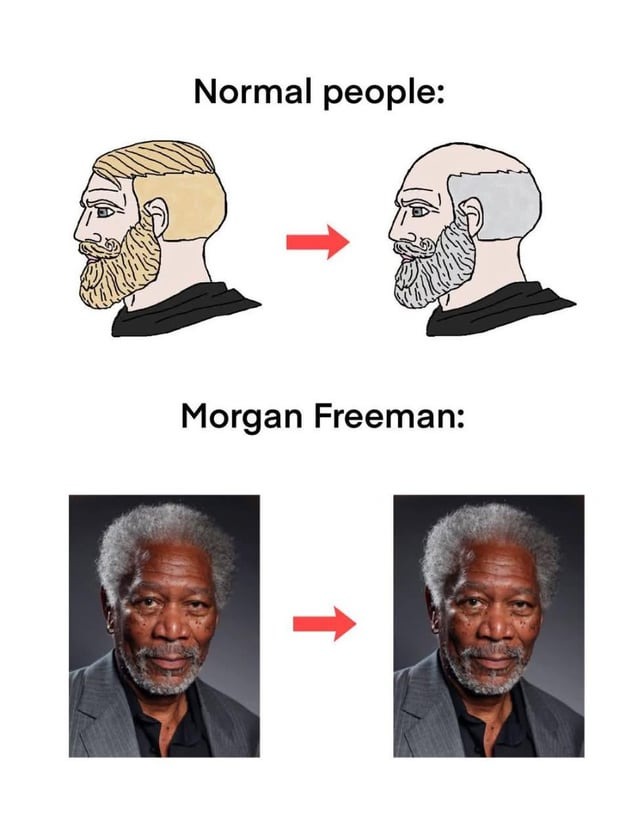 Meme de Morgan Freeman