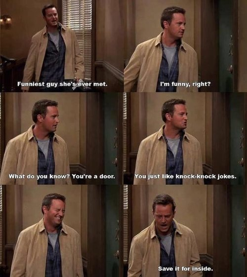 Chandler is king - meme