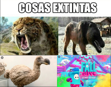 COSAS EXTINTAS - meme