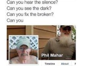 Just my friend Phil mahar - meme