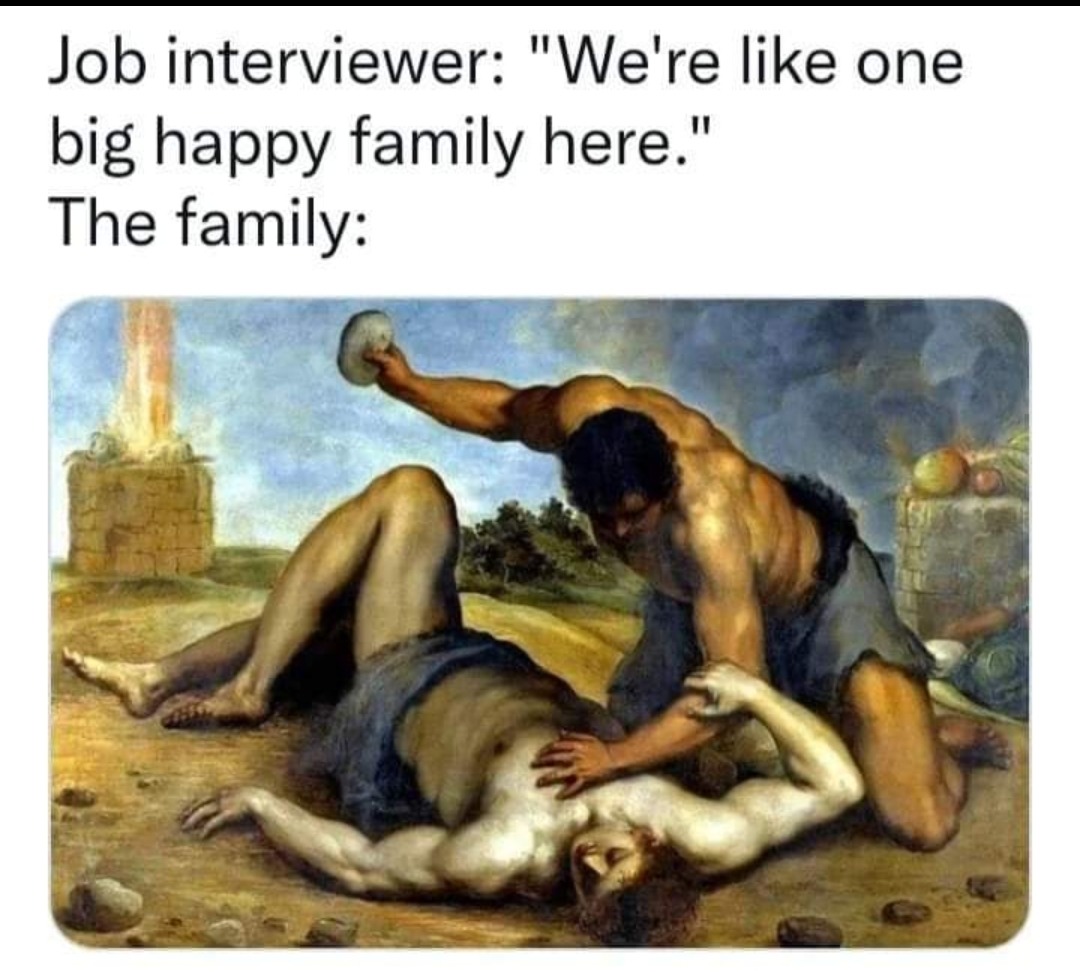 Work families - meme