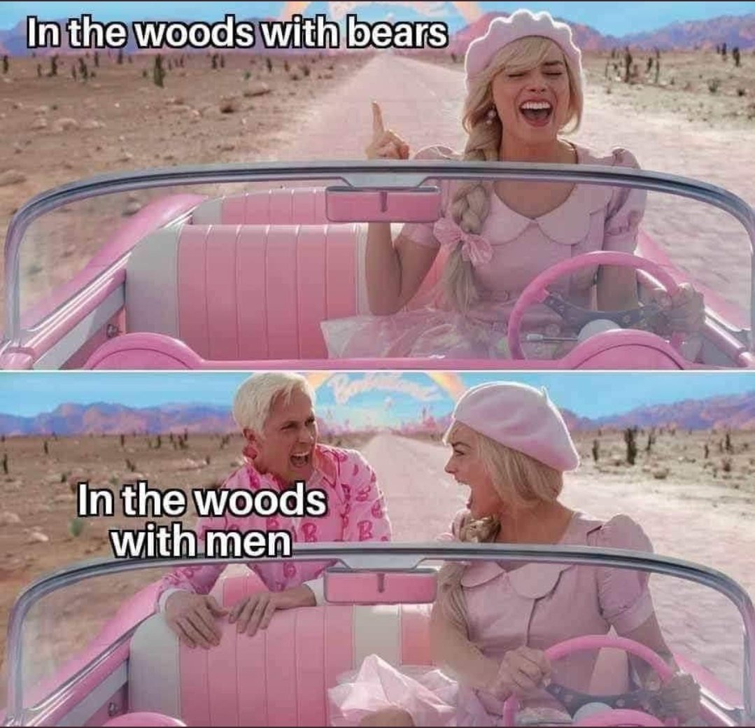 I'm the woods - meme