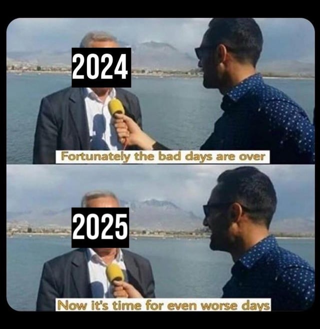 Happy New Year 2025 meme