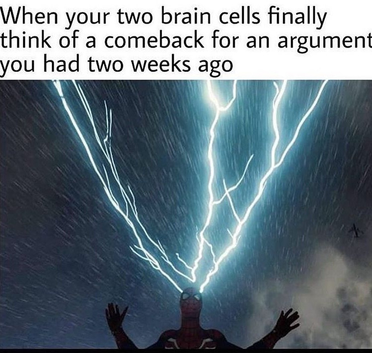 electric spiderman - meme