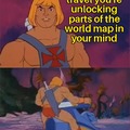 He-man giving some facts