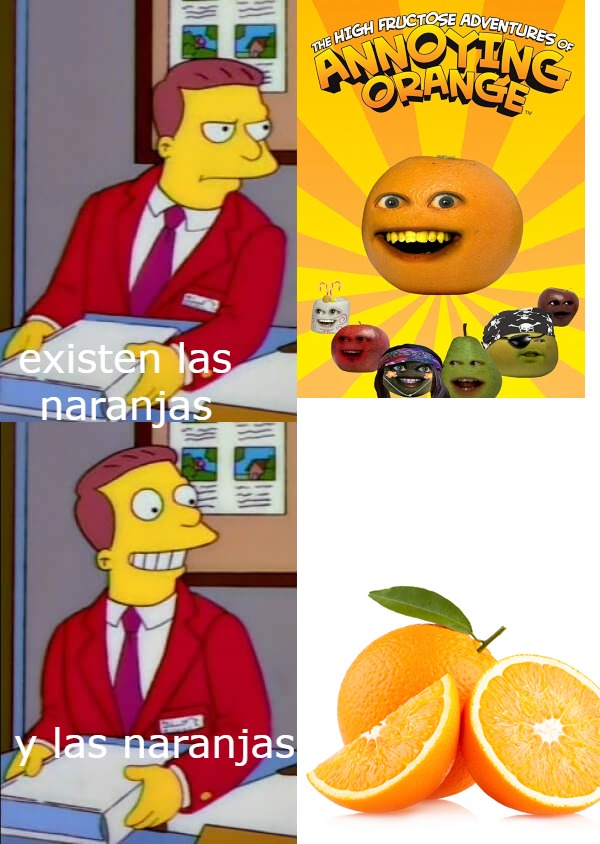 naranja - meme