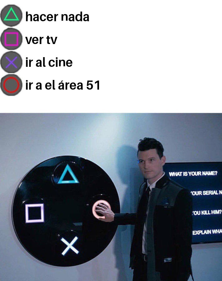 Vamos a el area 51 - meme