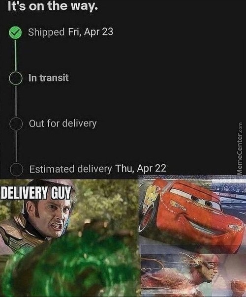 Delivery - meme
