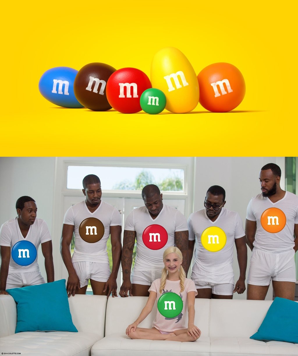 The VP of M&Ms explains that they're making the M&Ms characters more inclusive in order to "start a movement." The girl M&Ms will be focused on "empowerment" while the orange M&M will “embrace his true self" - meme