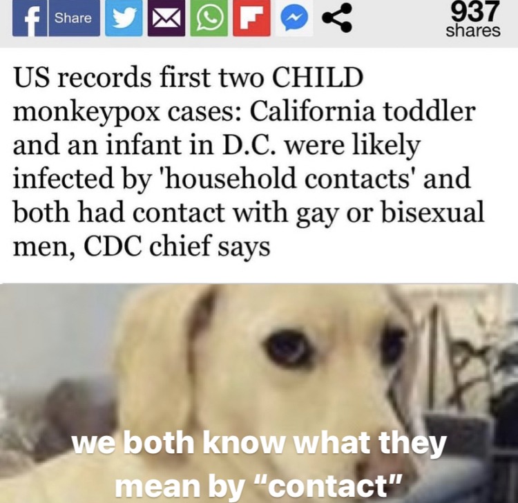 Imagine my shock when homosexuals (((contact))) innocent children - meme