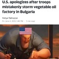 Never apologize for oil