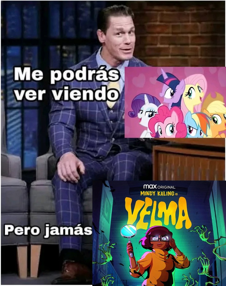 Velma nunca debio existir - meme