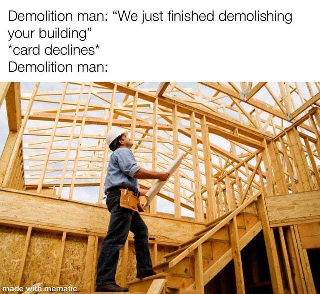 Demolition man - meme