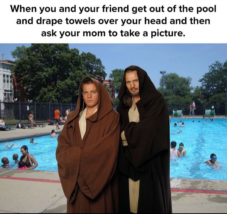 pool day - meme