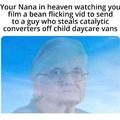Nana, look away