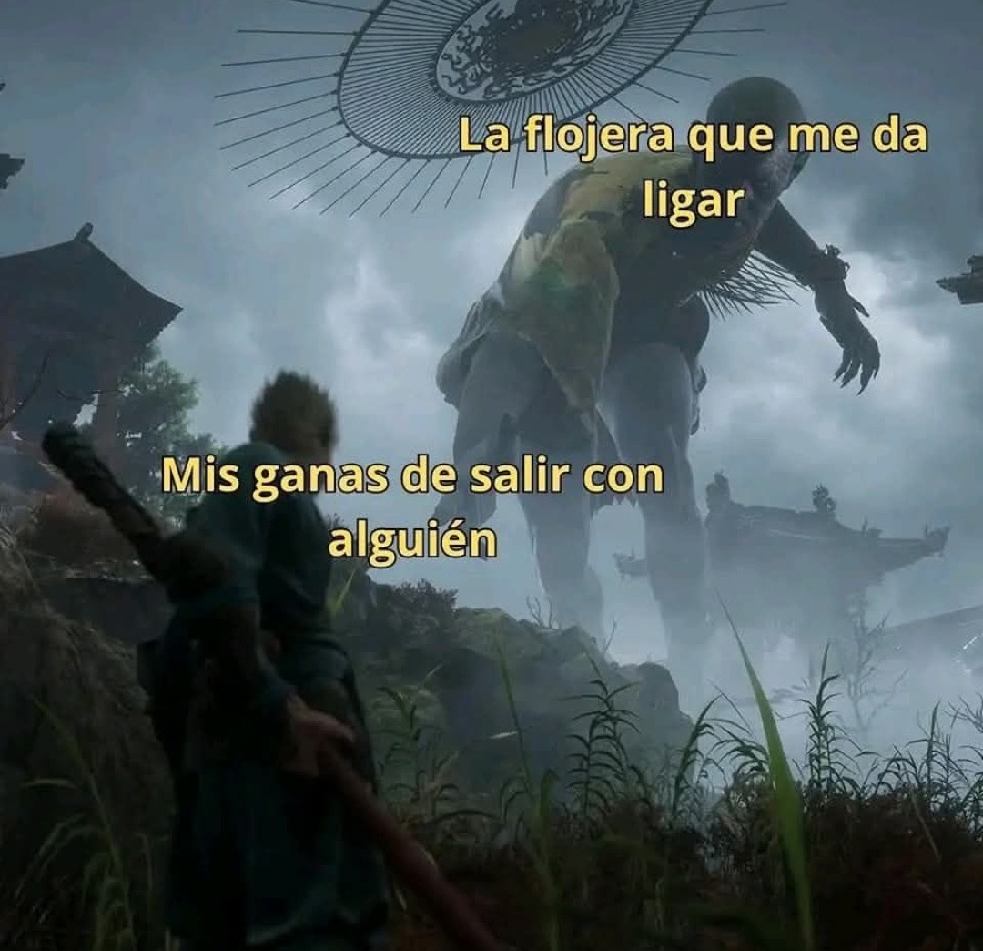 quiero amor pero qué flojera ligar - meme