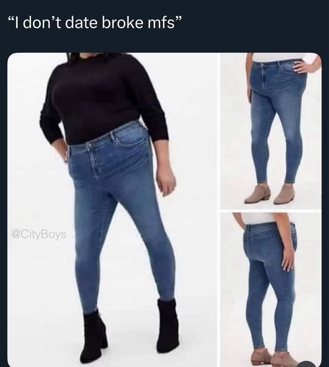﻿66 99 1 don’t date broke mfs @CityBoys
