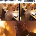 Imagination vs reality