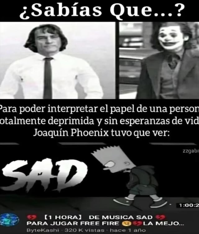 Joaquin Phoenix se sacrificó por nosotros - meme