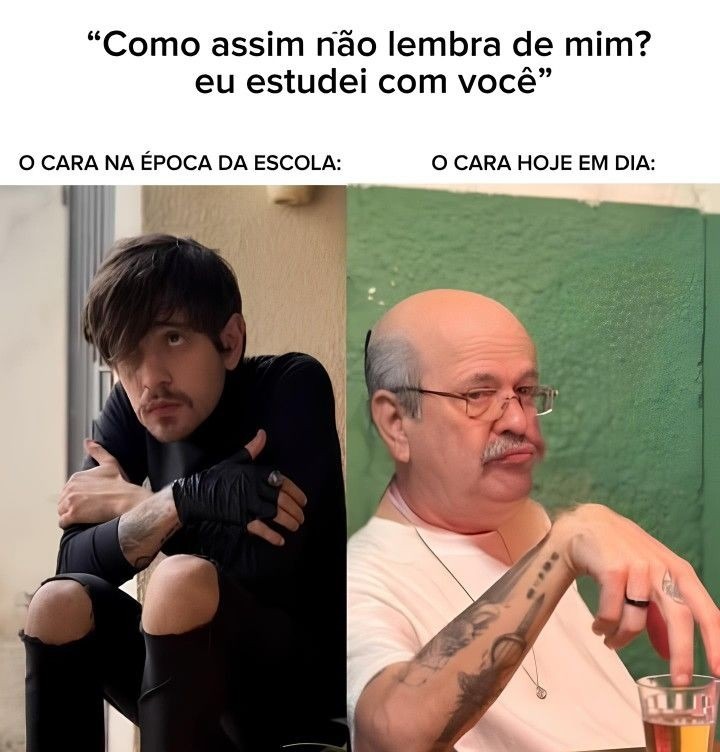 Colega Antigo - meme