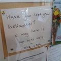 Lost helicopter?