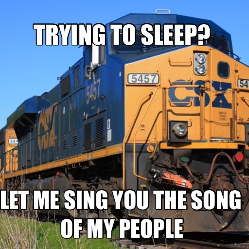 i like trains. - meme