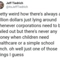There always money