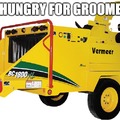 Feed the woodchipper