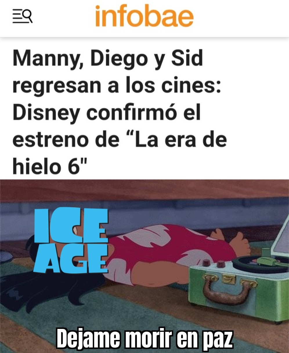 La unica cosa que haria que la viera seria un reencuentro de Bodoque con la manada - meme