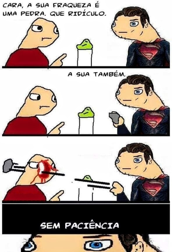 Sem paciência - meme