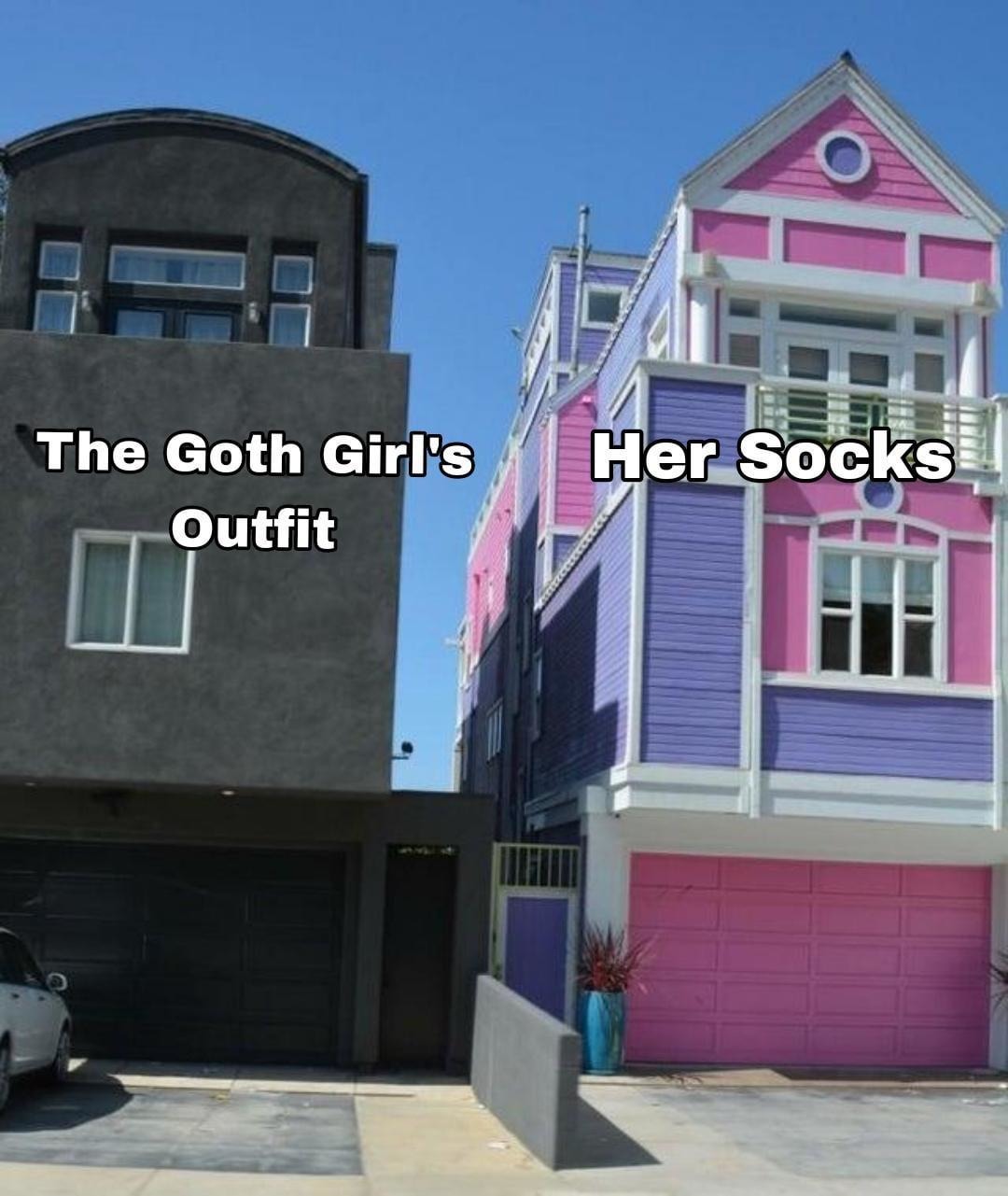 Goth girls dress like final bosses and I respect that - meme