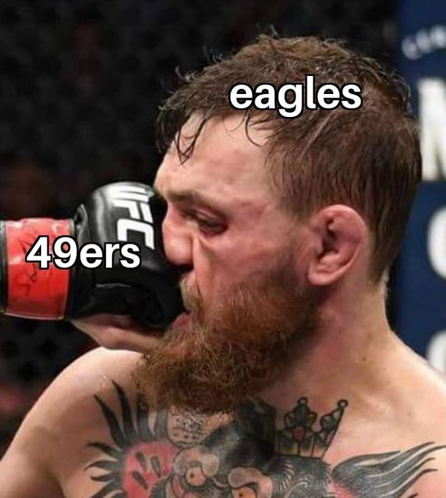 49ers vs Eagles - meme