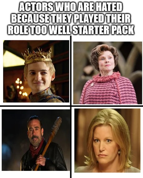 Good actors at the end of the day - meme
