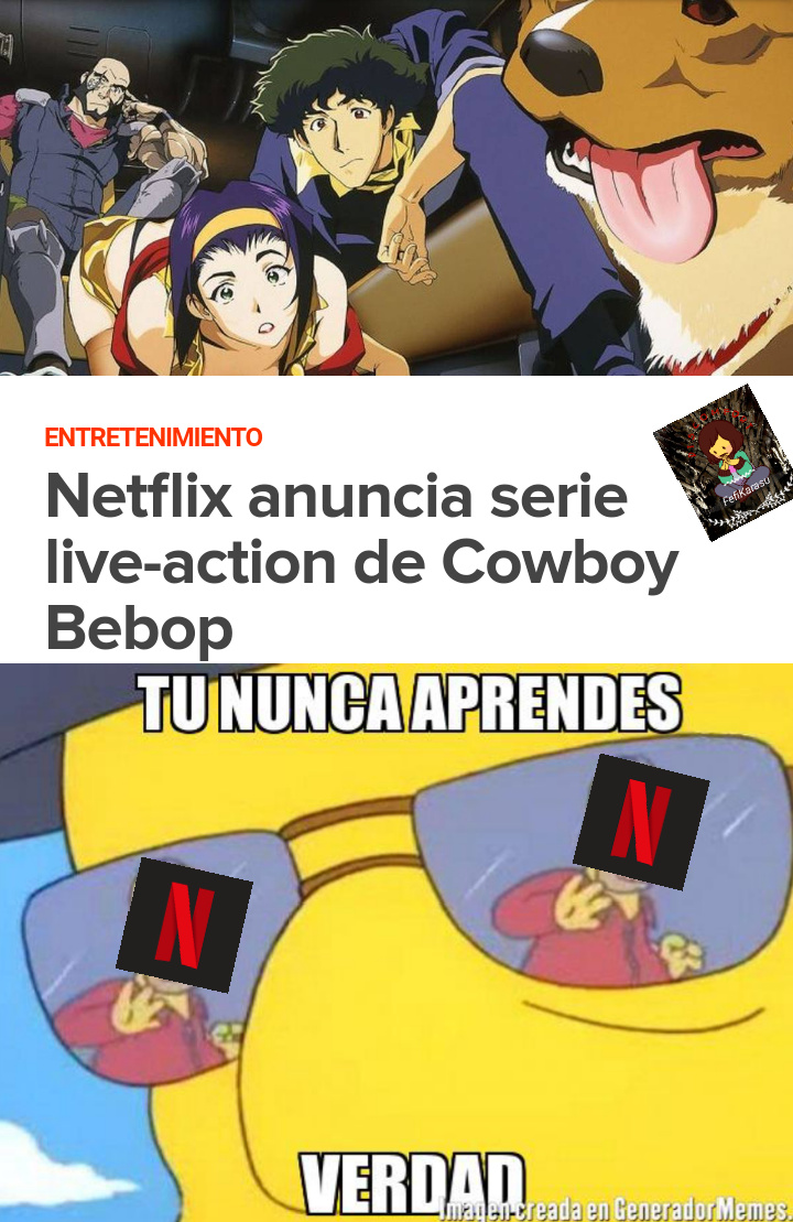 Netflix stap - meme
