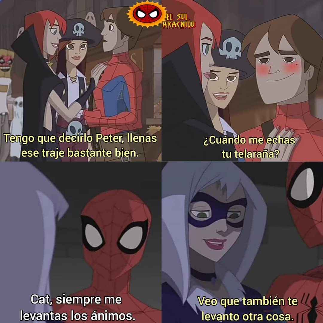 Qué buena trama tenía Spectacular Spider-Man - meme