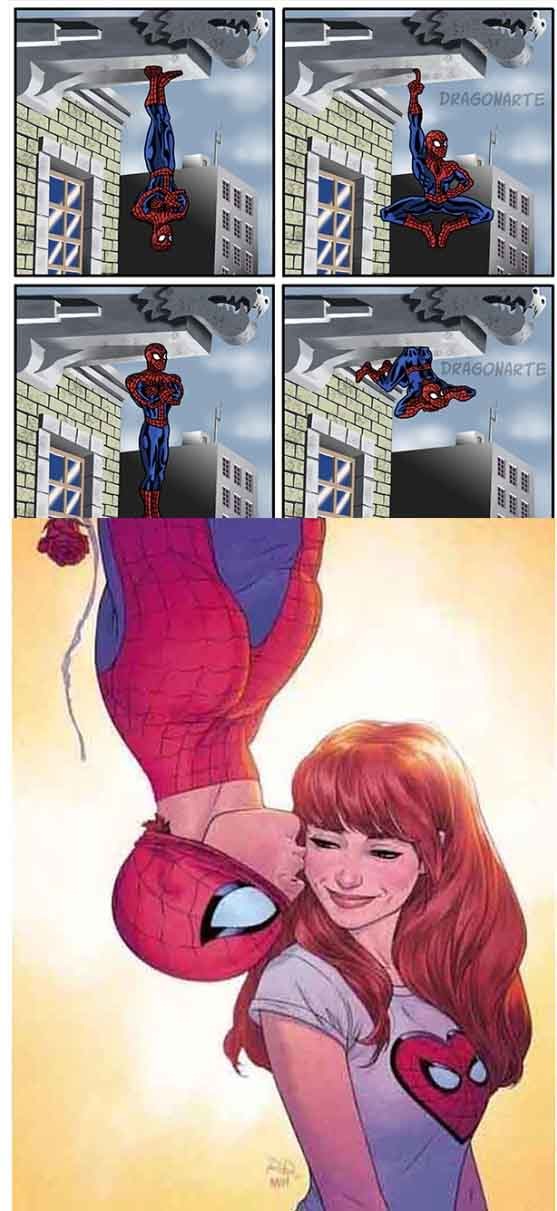SpiderMAN INVERTIDO 6 - meme