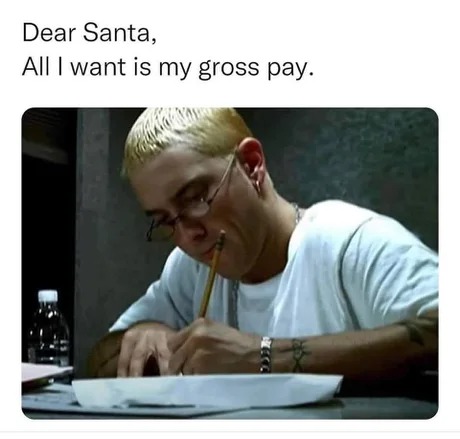 dear santa - meme