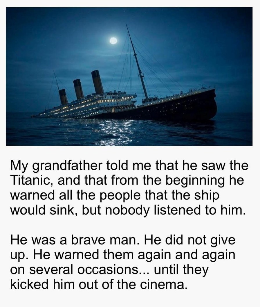 Titanic - meme