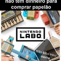 o título tá montando o Nintendo labo