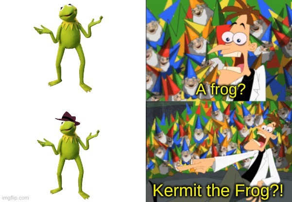 T Pose Kermit Meme Generator - Imgflip