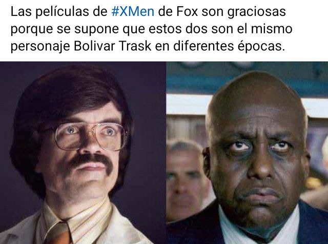 Las míticas pelícuals de X-Men de fox - meme
