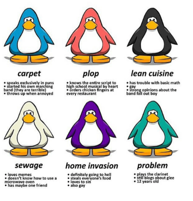 Club penguin logic  Club penguin, Club penguin funny, Penguins funny