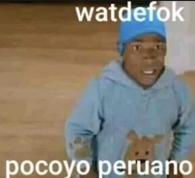Pocoyó peruano - meme