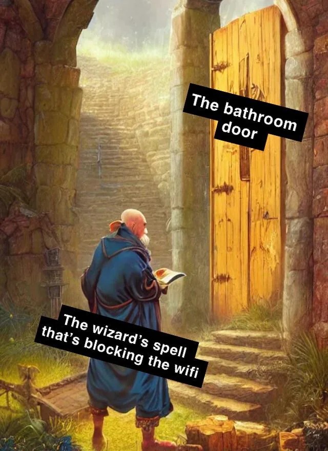 Funny wizard meme