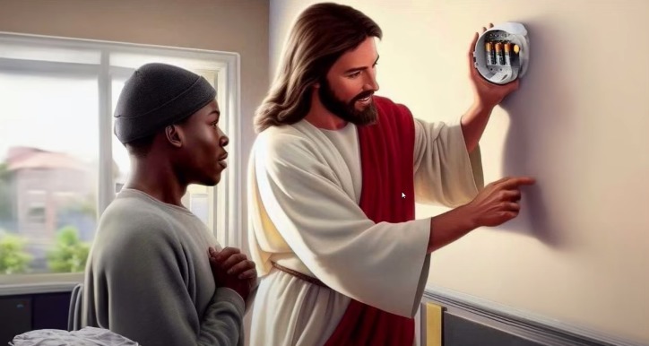Jesus teaches us - meme