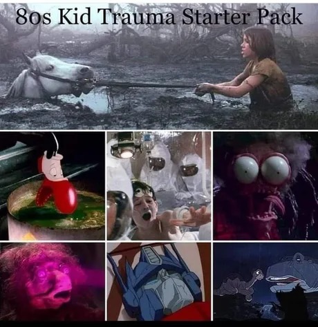 90s kids trauma - meme