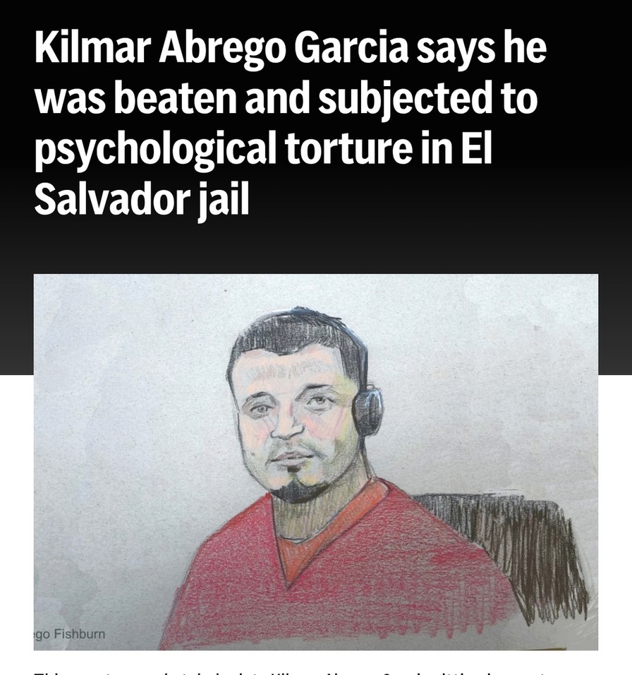 Man says El Salvador jail turned into nightmare - meme