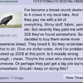 Anon starts his crow journey