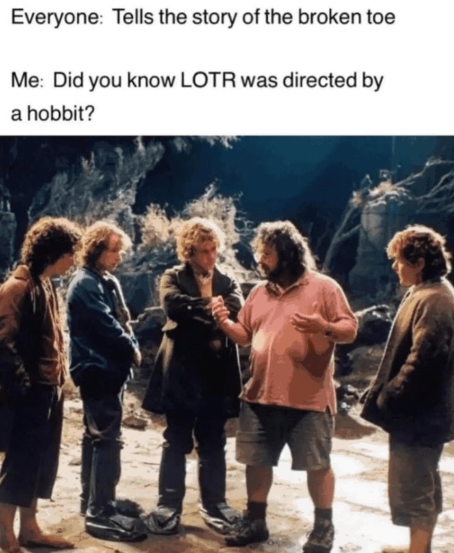 Big boi hobbit - meme