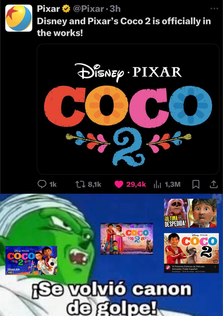 Su ptm se volvió canon - meme